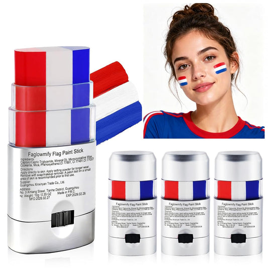 faglowmify front packaging showing four patriotic sticks and bold colors for quick application