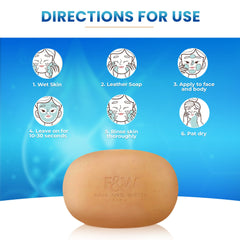 FAIR & WHITE apricot seed detail illustrating exfoliant particles