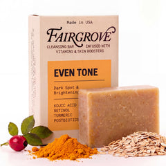 Fairgrove bar front packaging showing clean design and product name benefits