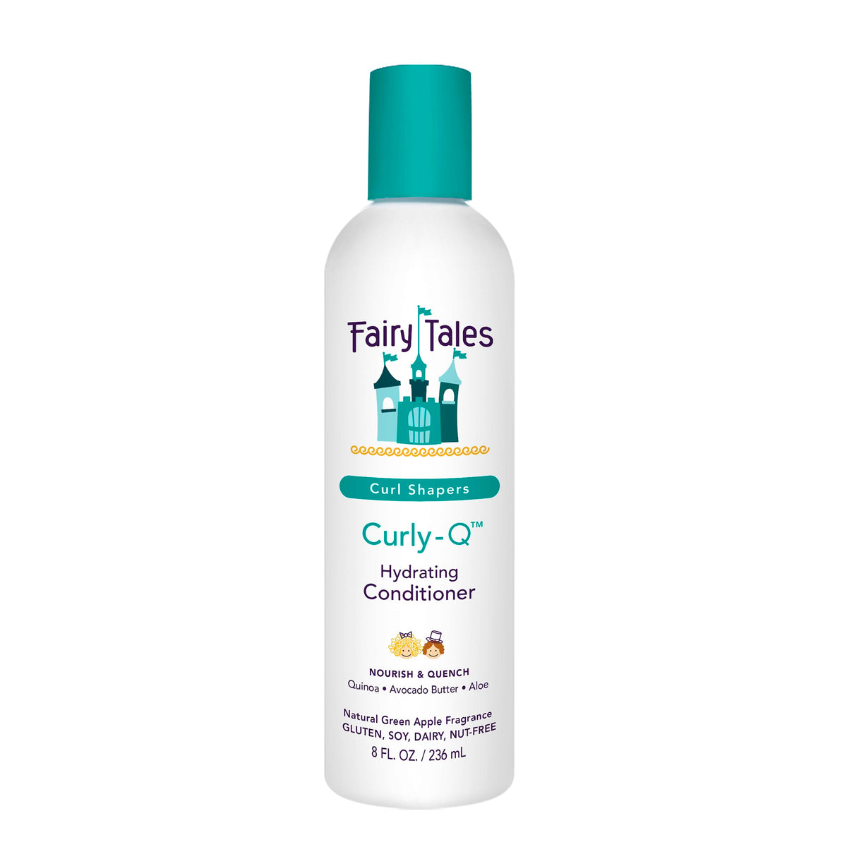 Fairy Tales front label showing product name and kids-friendly formula benefits