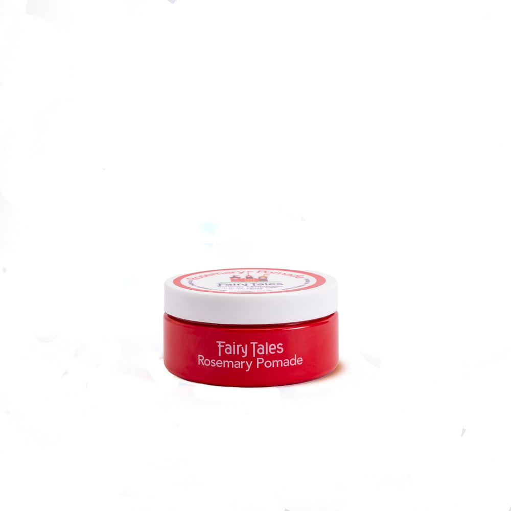 Fairy Tales creamy pomade texture close-up for easy spread and lightweight hold