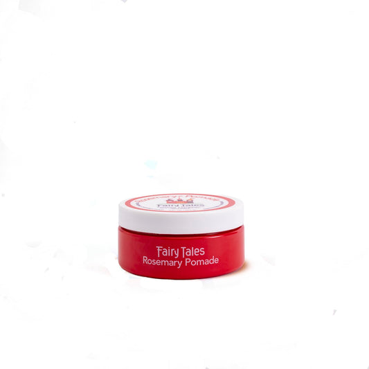Fairy Tales creamy pomade texture close-up for easy spread and lightweight hold