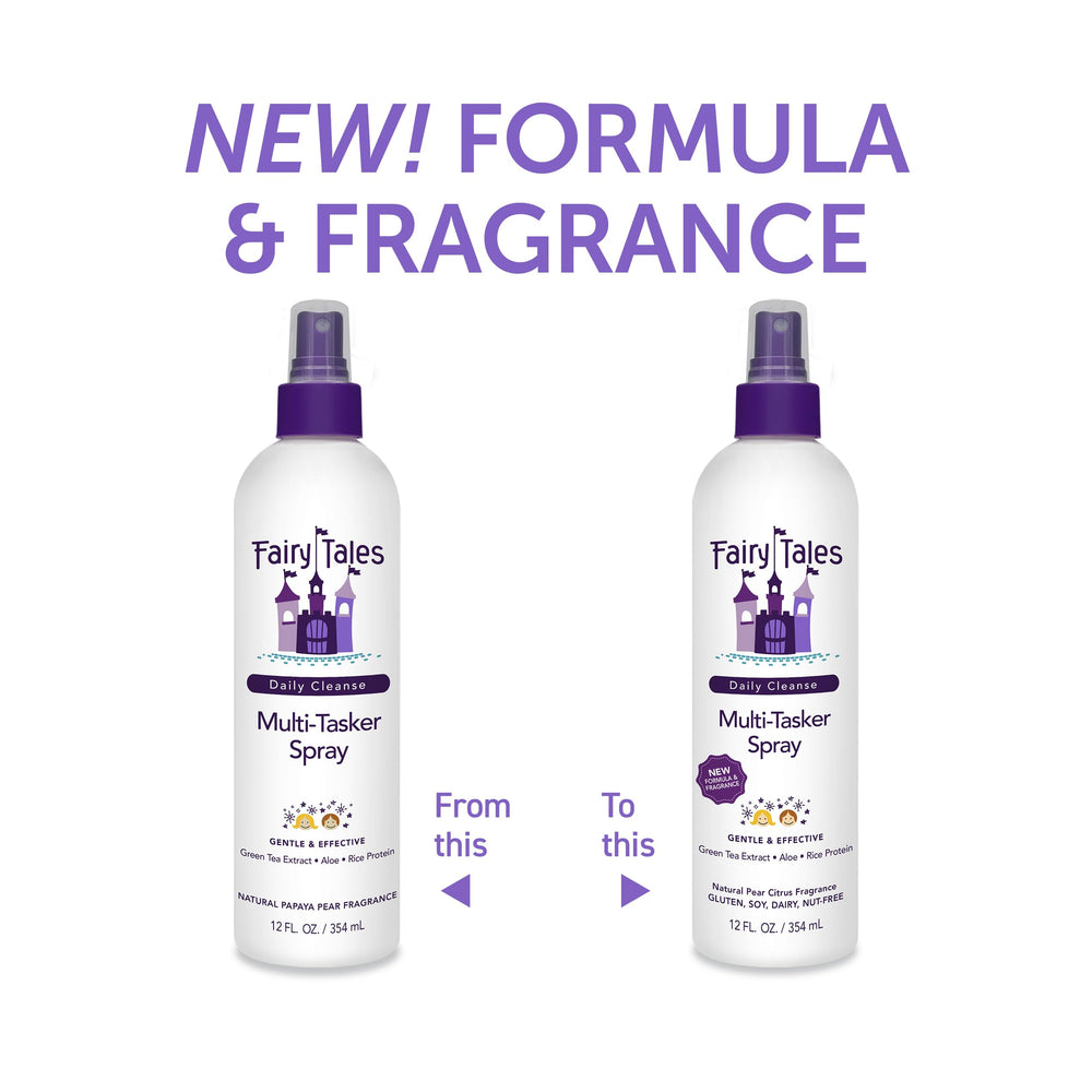 Fairy Tales spray nozzle close-up for easy, even application