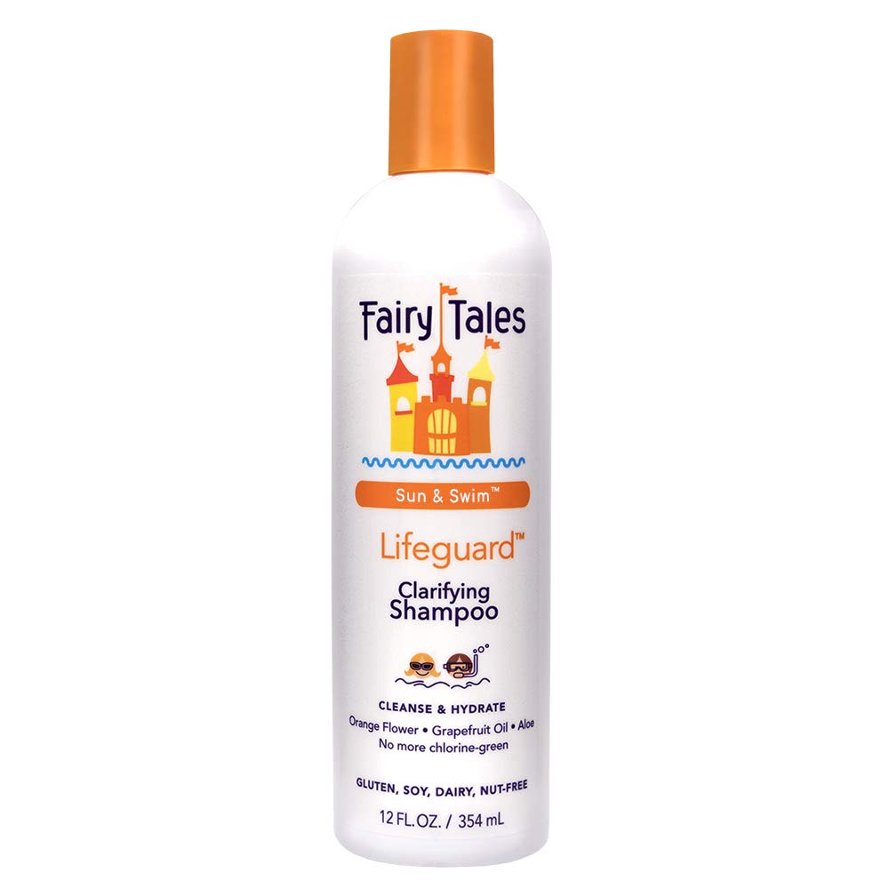 Fairy Tales front packaging showing bright citrus 12 oz bottle and benefits