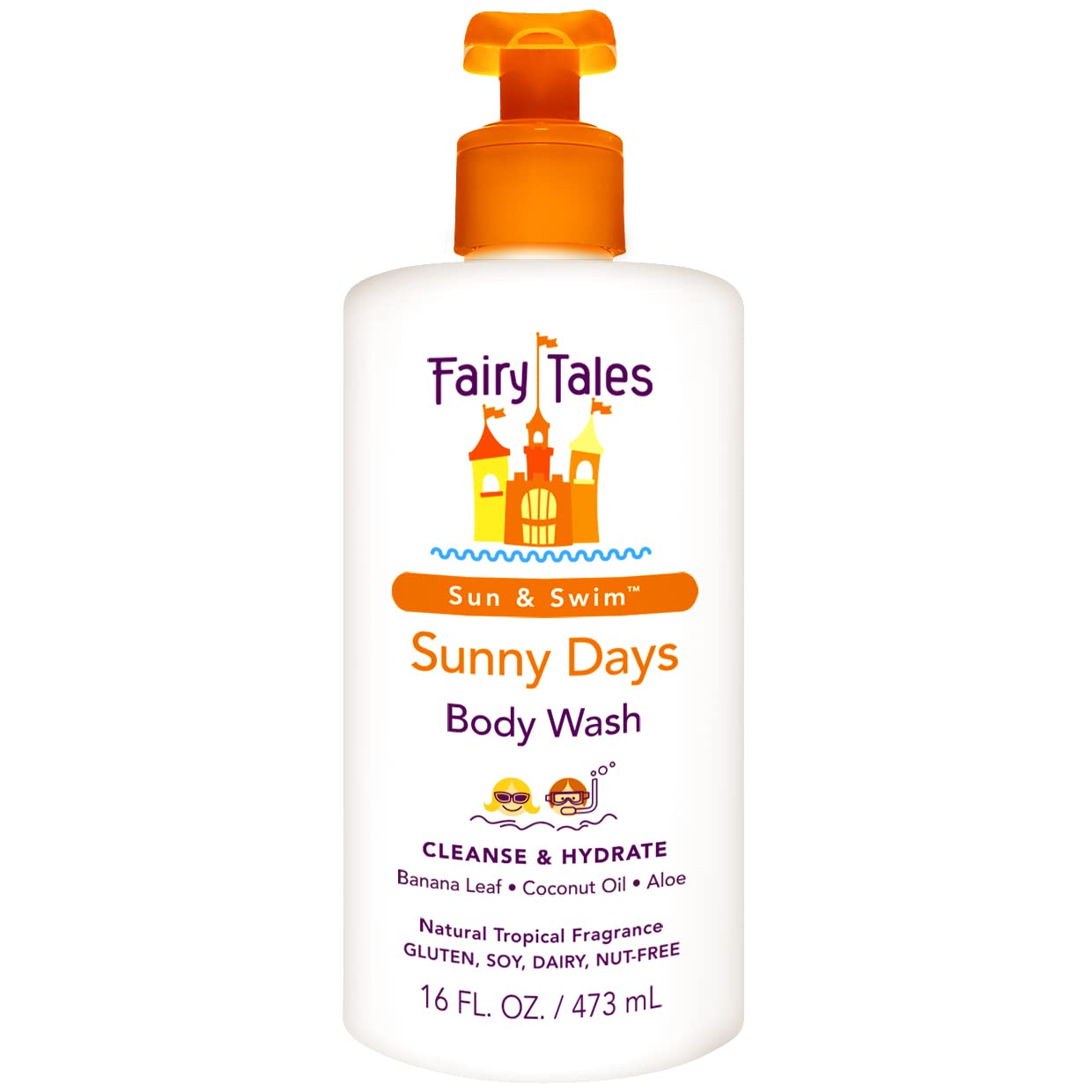 Fairy Tales front packaging showing bottle and tropical label, easy identification benefit
