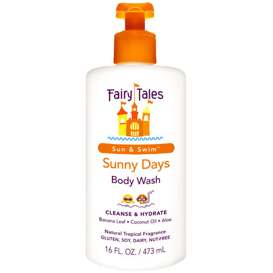 Fairy Tales front packaging showing bottle and tropical label, easy identification benefit