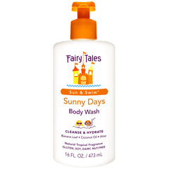 Fairy Tales front packaging showing bottle and tropical label, easy identification benefit