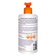 Fairy Tales pump action dispensing wash for quick one-handed use after swim