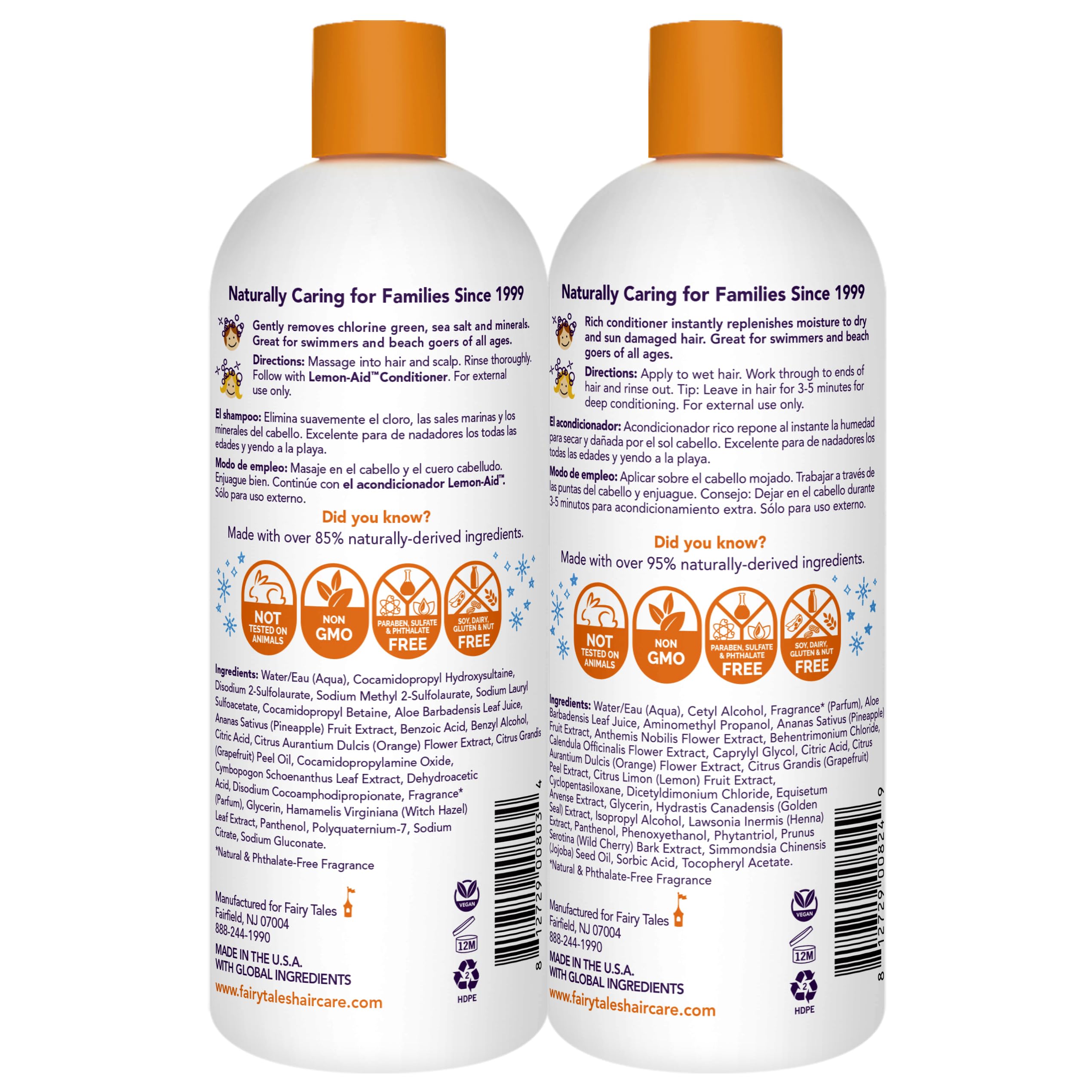Fairy Tales shampoo pour texture removing chlorine and buildup
