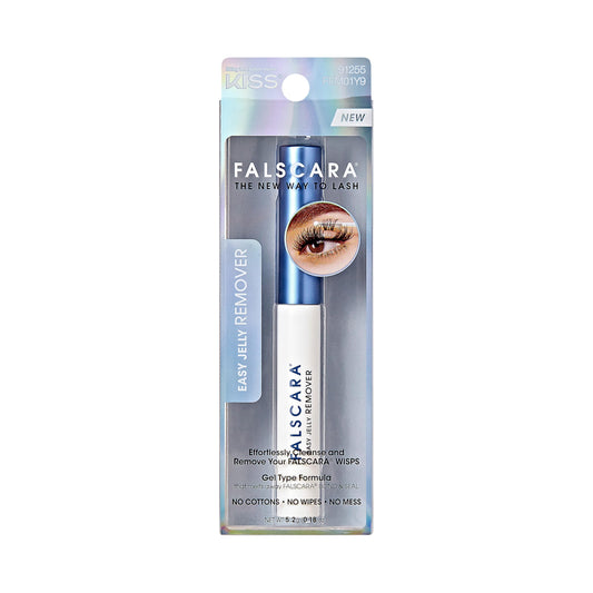 FALSCARA front tube showing compact gel remover for easy travel
