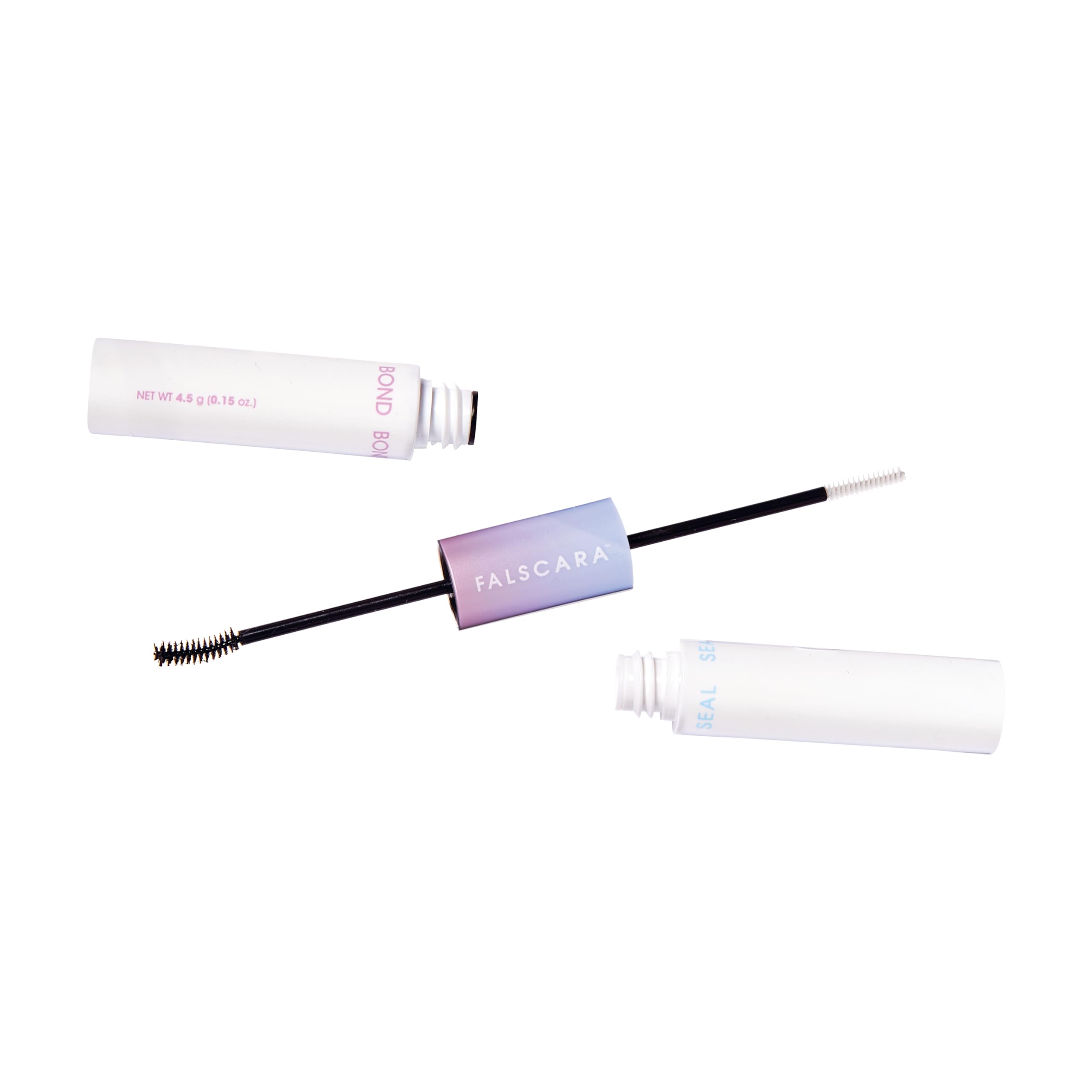 FALSCARA KISS seal texture drop illustrating smooth residue-free finish