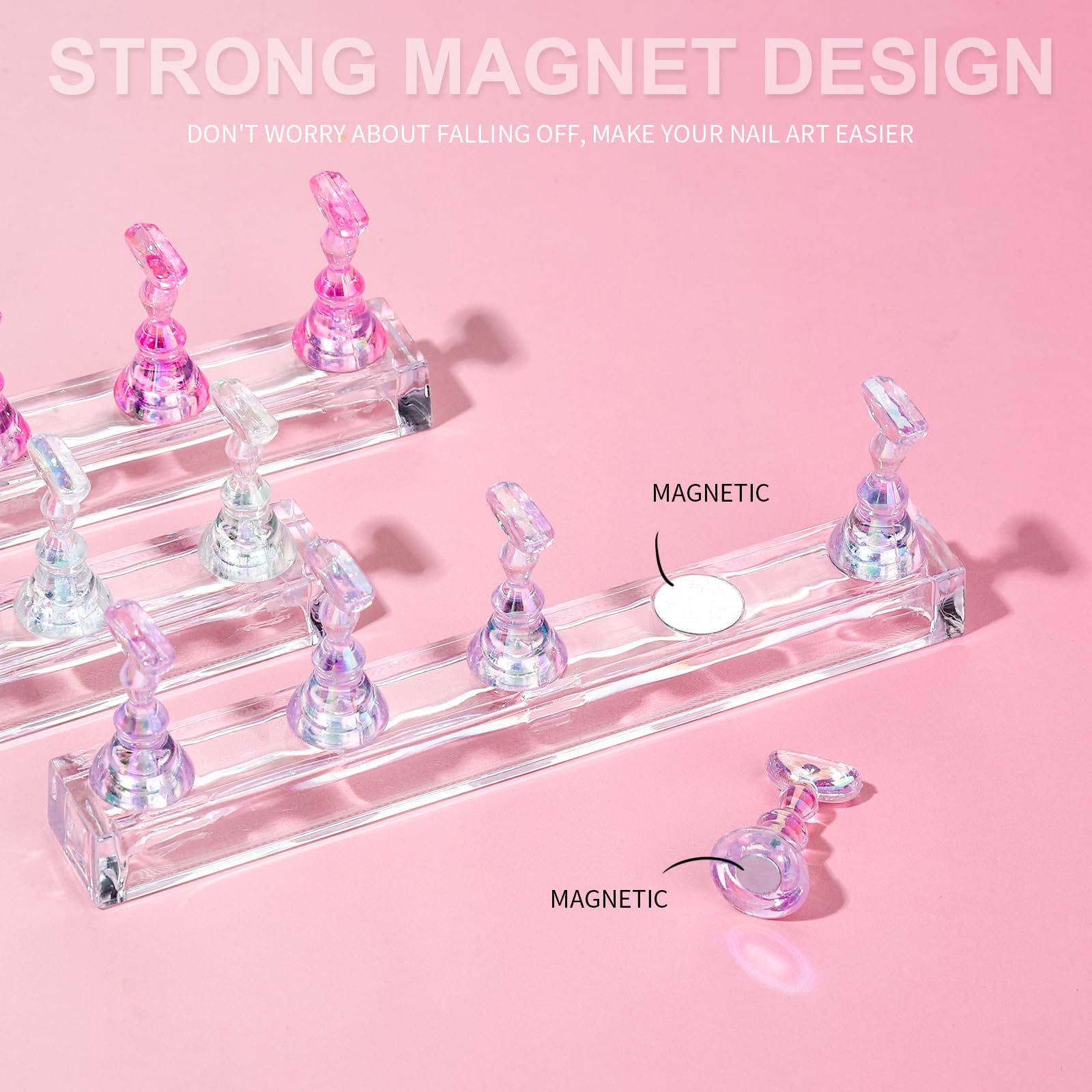 Fandamei aurora pink finish detail with reflective surface enhancing photos
