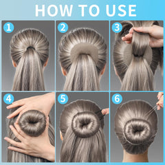 Fandamei ballerina wearing a neat bun for secure performance-ready hold