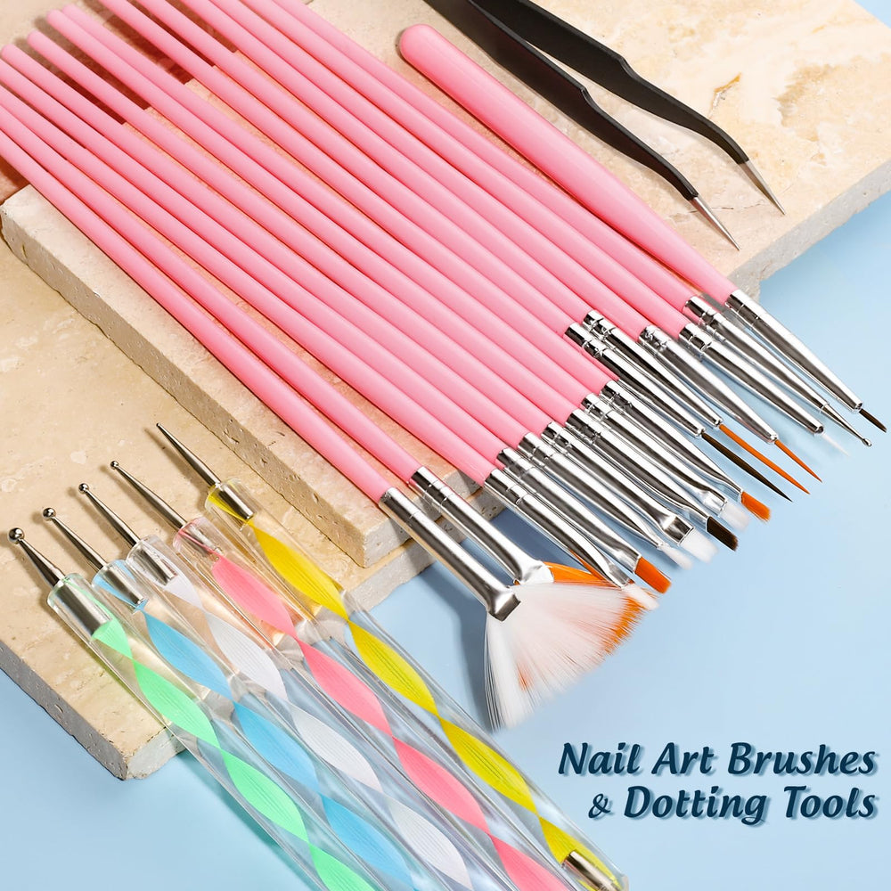 Fandamei close-up of brush tips showing precision and smooth bristle control