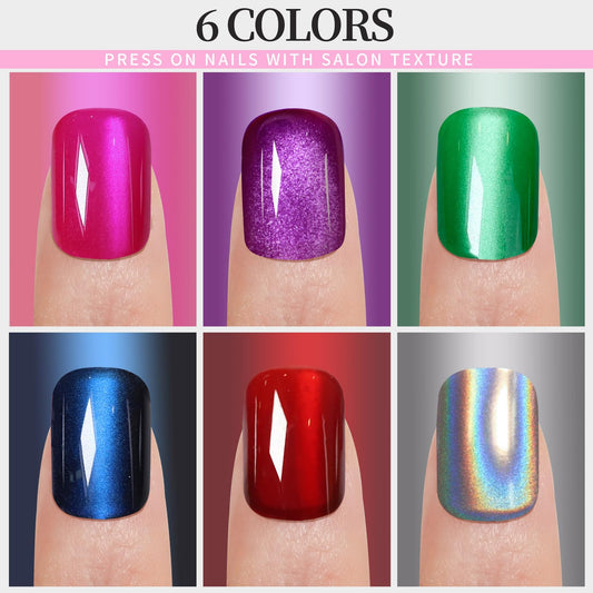 Fandamei color range flatlay highlighting six shades for outfit matching