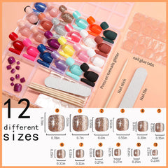 FANDAMEI color swatches laid out, showcases 24 styles for easy selection and matching