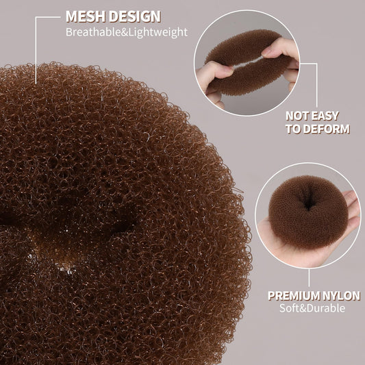 Fandamei donut size array demonstrating volume options for styling