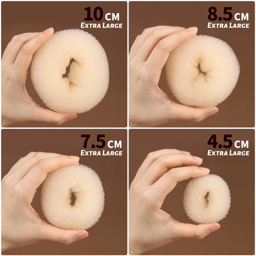 Fandamei arranged donut sizes from small to extra-large for easy selection