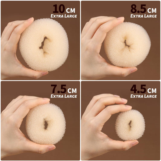 Fandamei arranged donut sizes from small to extra-large for easy selection