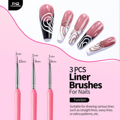 FANDAMEI dotting tools arranged displaying multiple tip sizes for precise dots