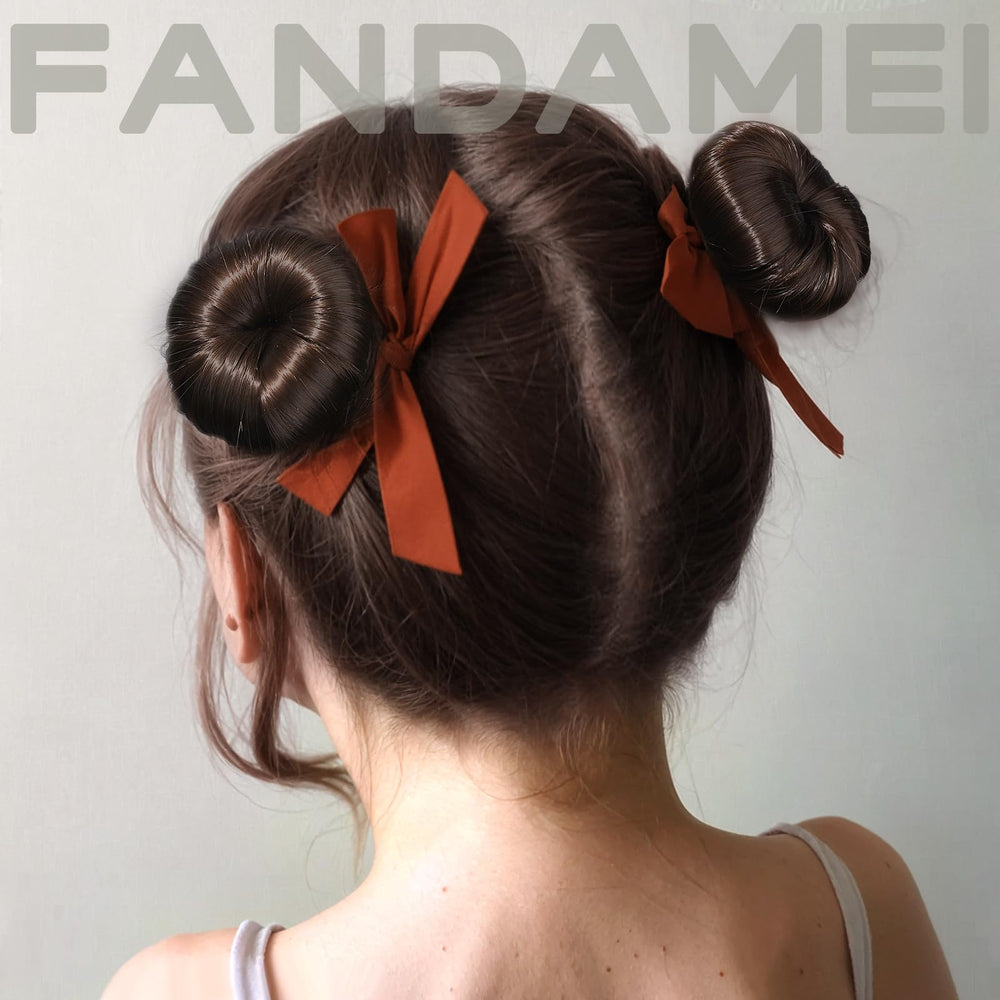 Fandamei extra-small bun detail showing discrete finish for young girls