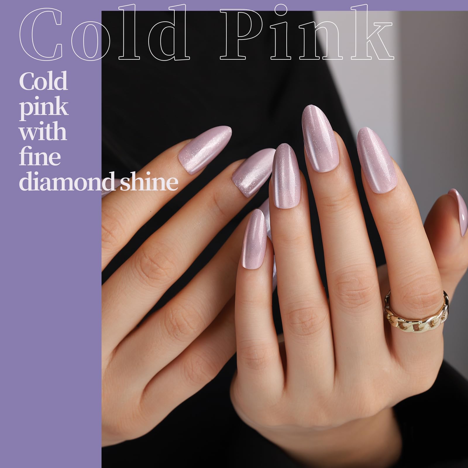 Fandamei glossy French tip nails displayed for natural blended finish