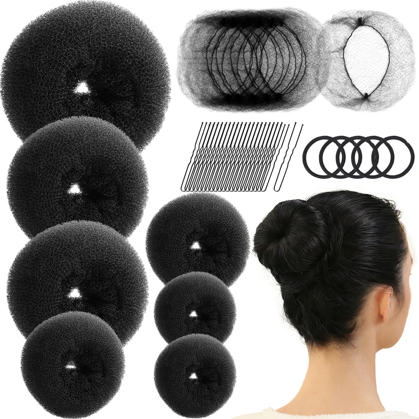 Fandamei front view of full bun maker kit showing contents and organized layout