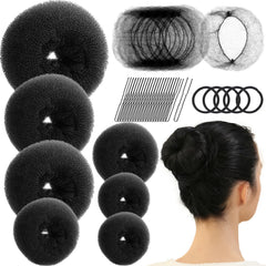 Fandamei front view of full bun maker kit showing contents and organized layout