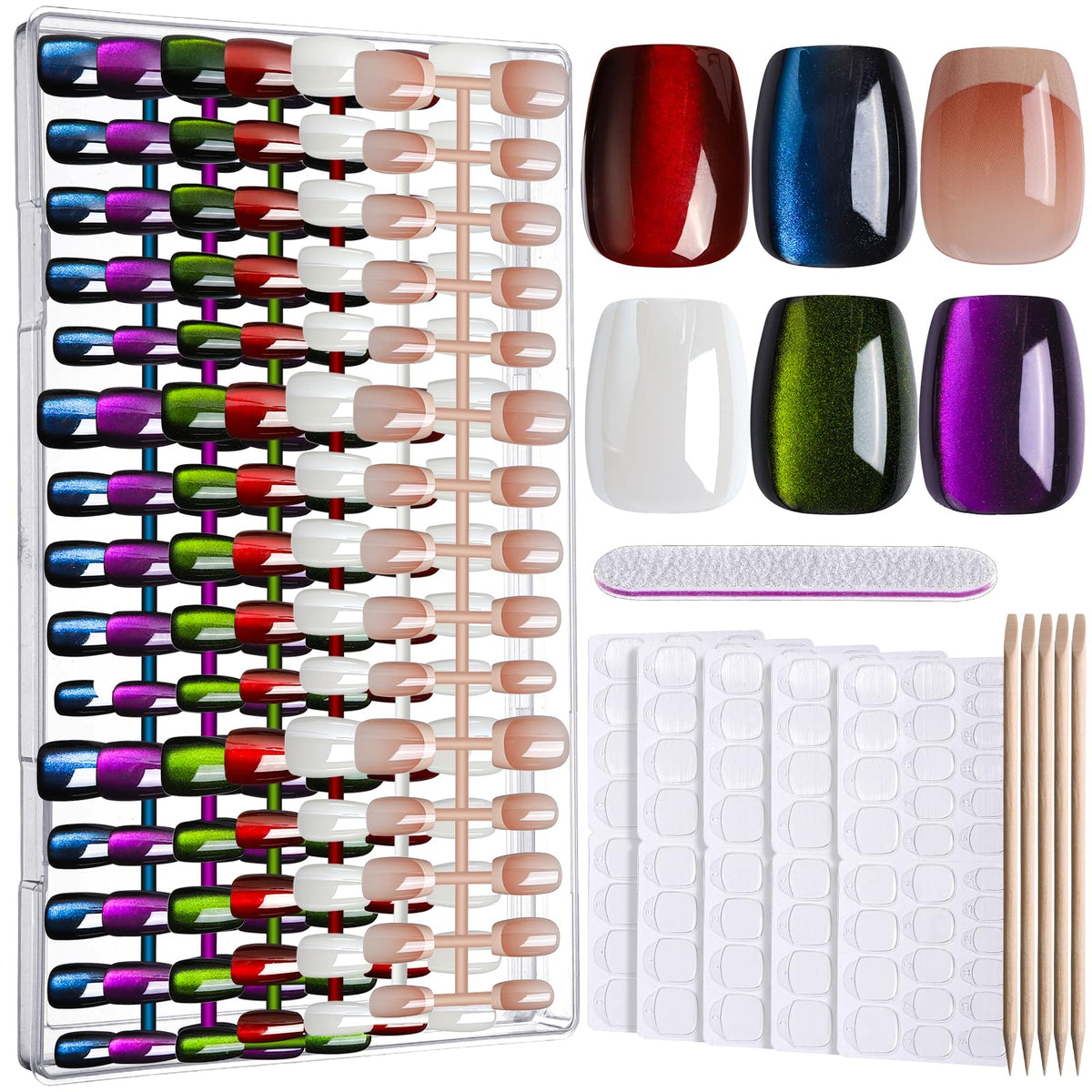 Fandamei front packaging clip-on box showing organized kit and portability benefit