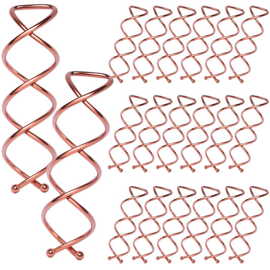 Fandamei front packaging showing 20 gold spiral pins, organized for travel and storage