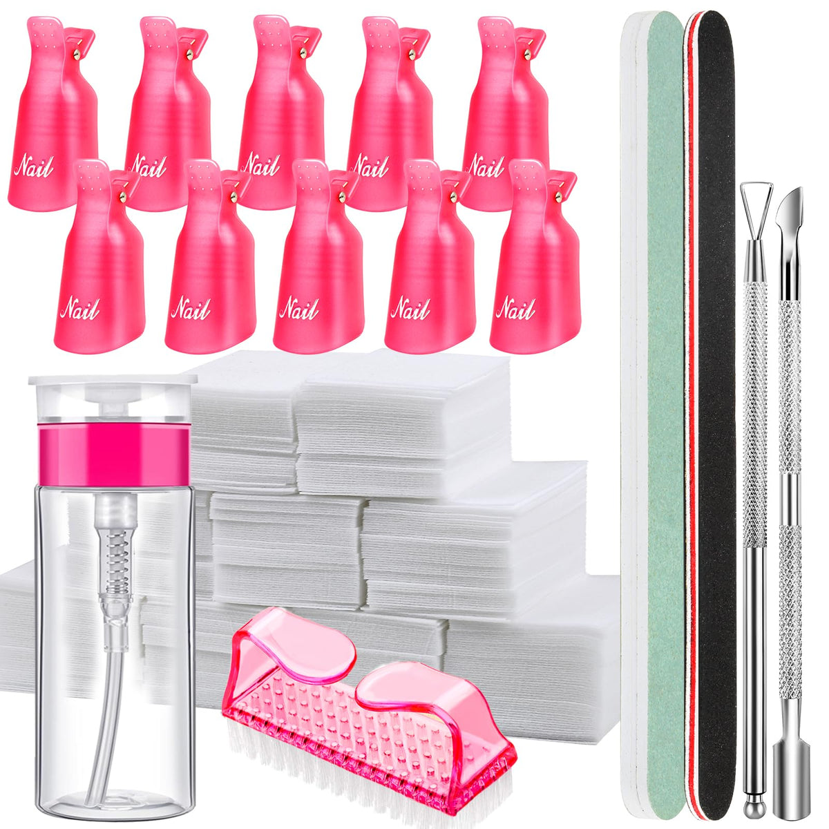 Fandamei front packaging showing complete remover kit and tools for easy home use