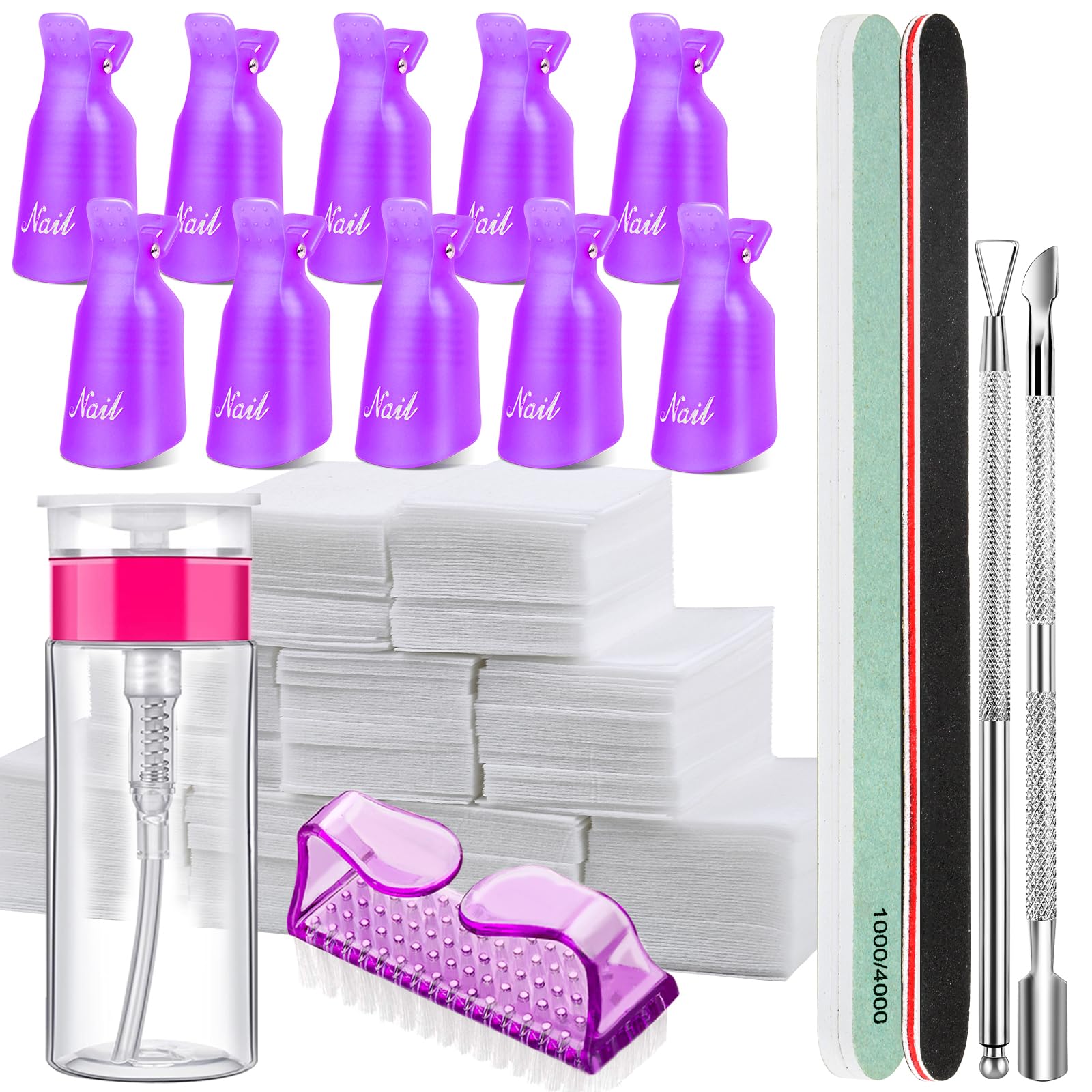 Fandamei front packaging showing full remover kit and components for convenient at-home use