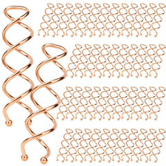 Fandamei front packaging showing 50 rose gold pins, ready for styling