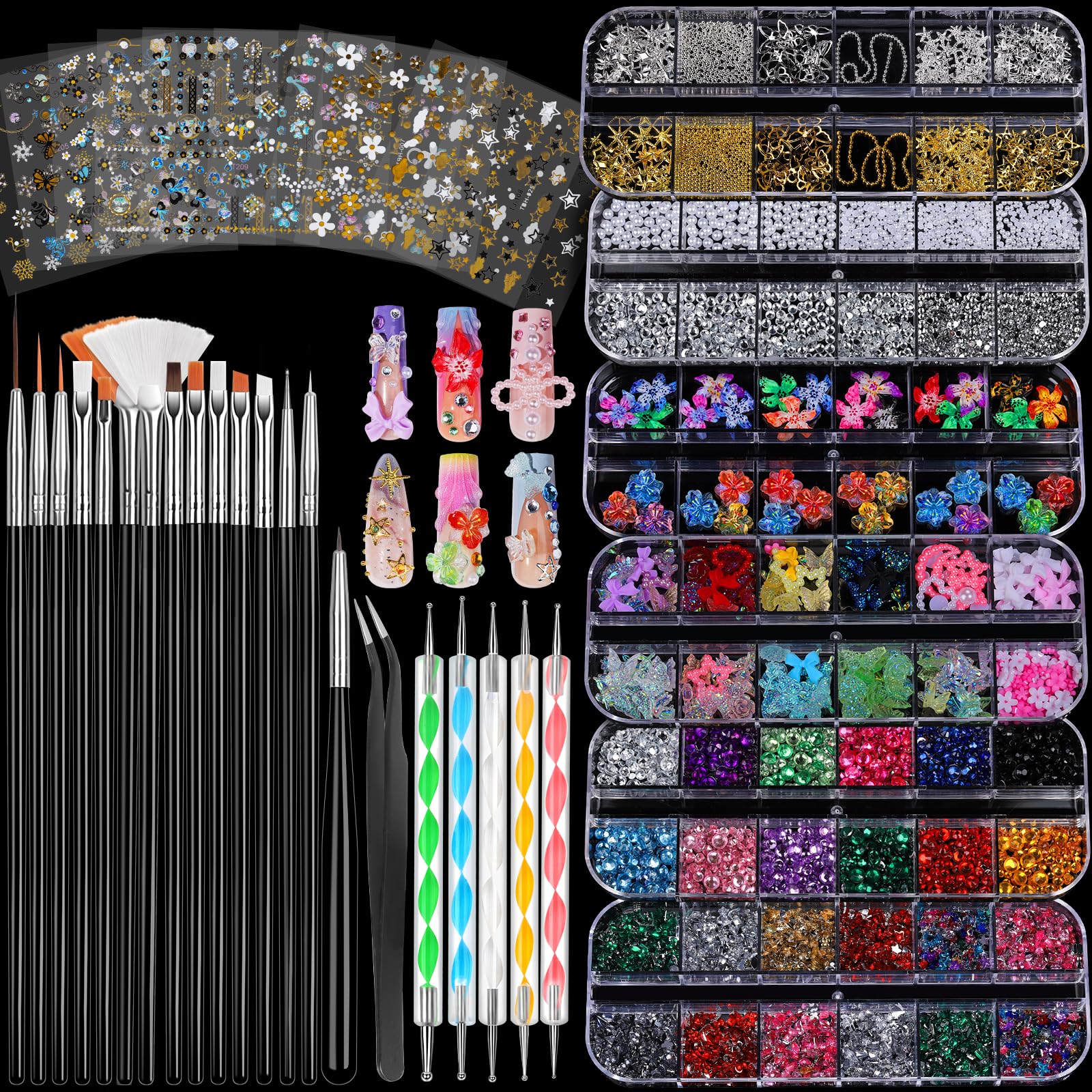 Fandamei front packaging showing full kit and easy organization benefit
