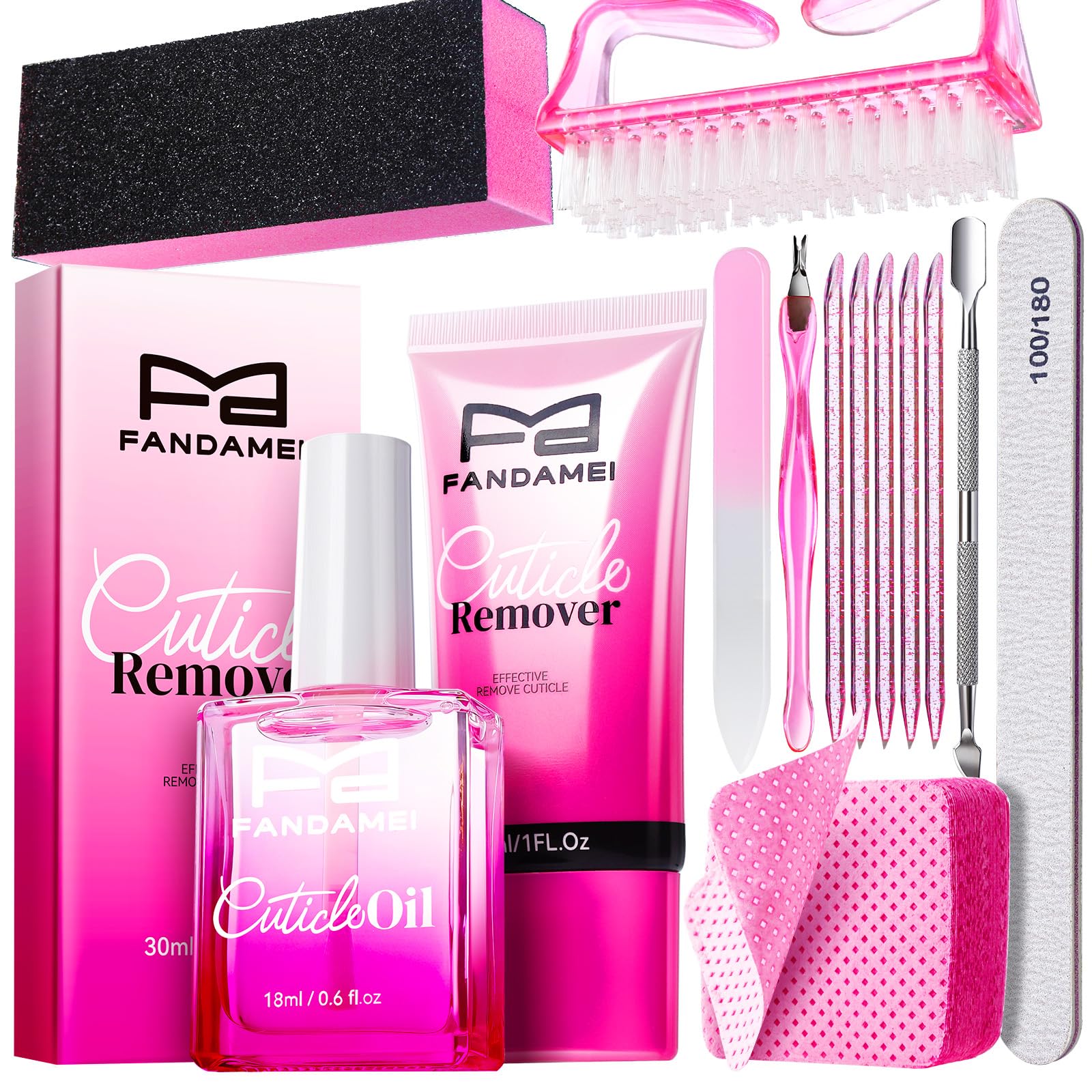 Fandamei front packaging showing full kit and organized contents for easy use