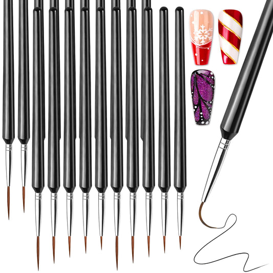 Fandamei front packaging showing full 20-piece brush set and sizes for organized selection benefit