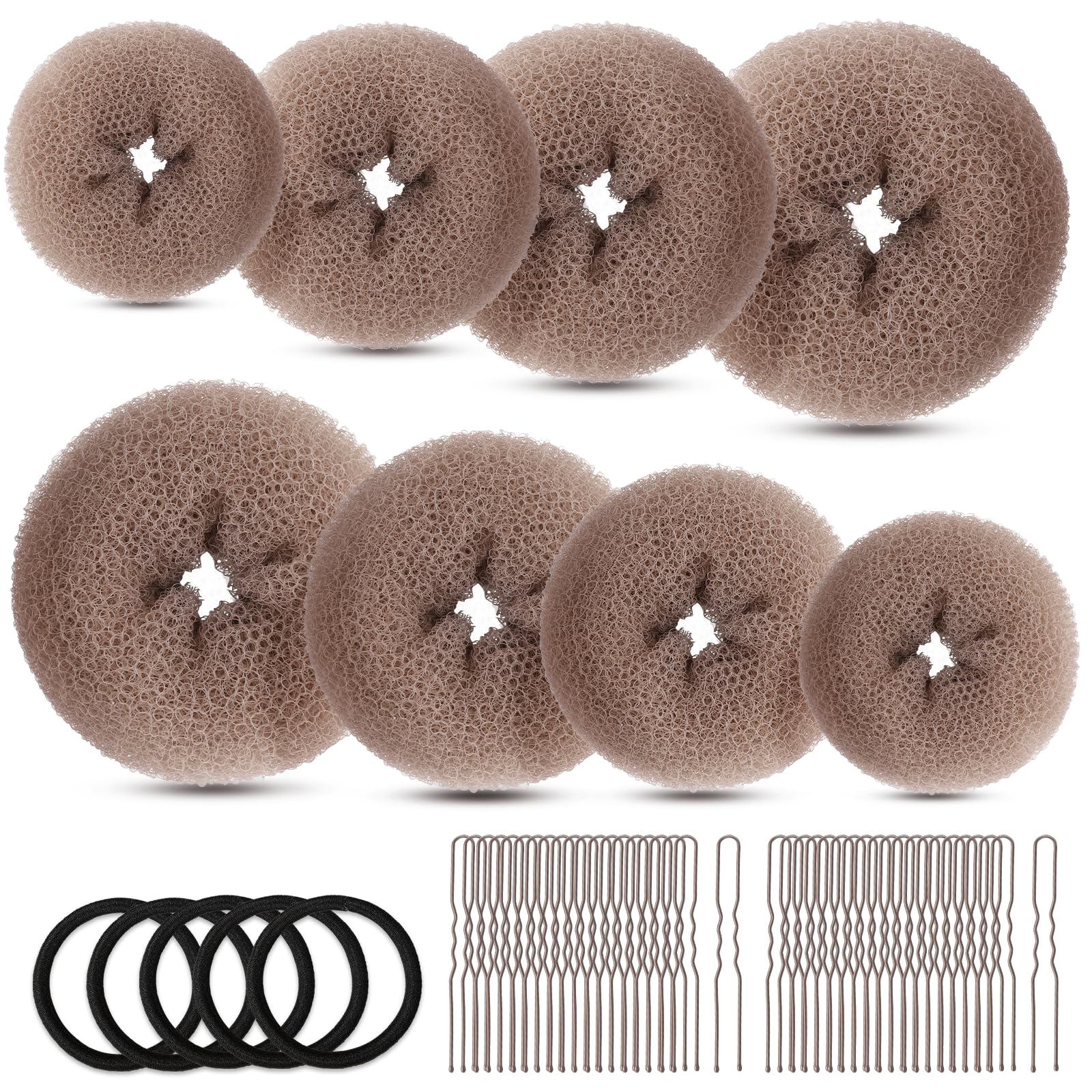 Fandamei front packaging showing full bun maker set and easy styling