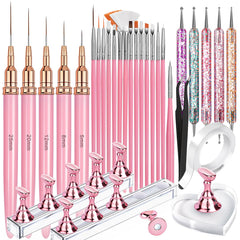 Fandamei front packaging showing complete nail art kit for convenience