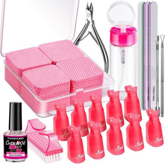FANDAMEI front packaging showing full remover kit, organized for quick access and storage