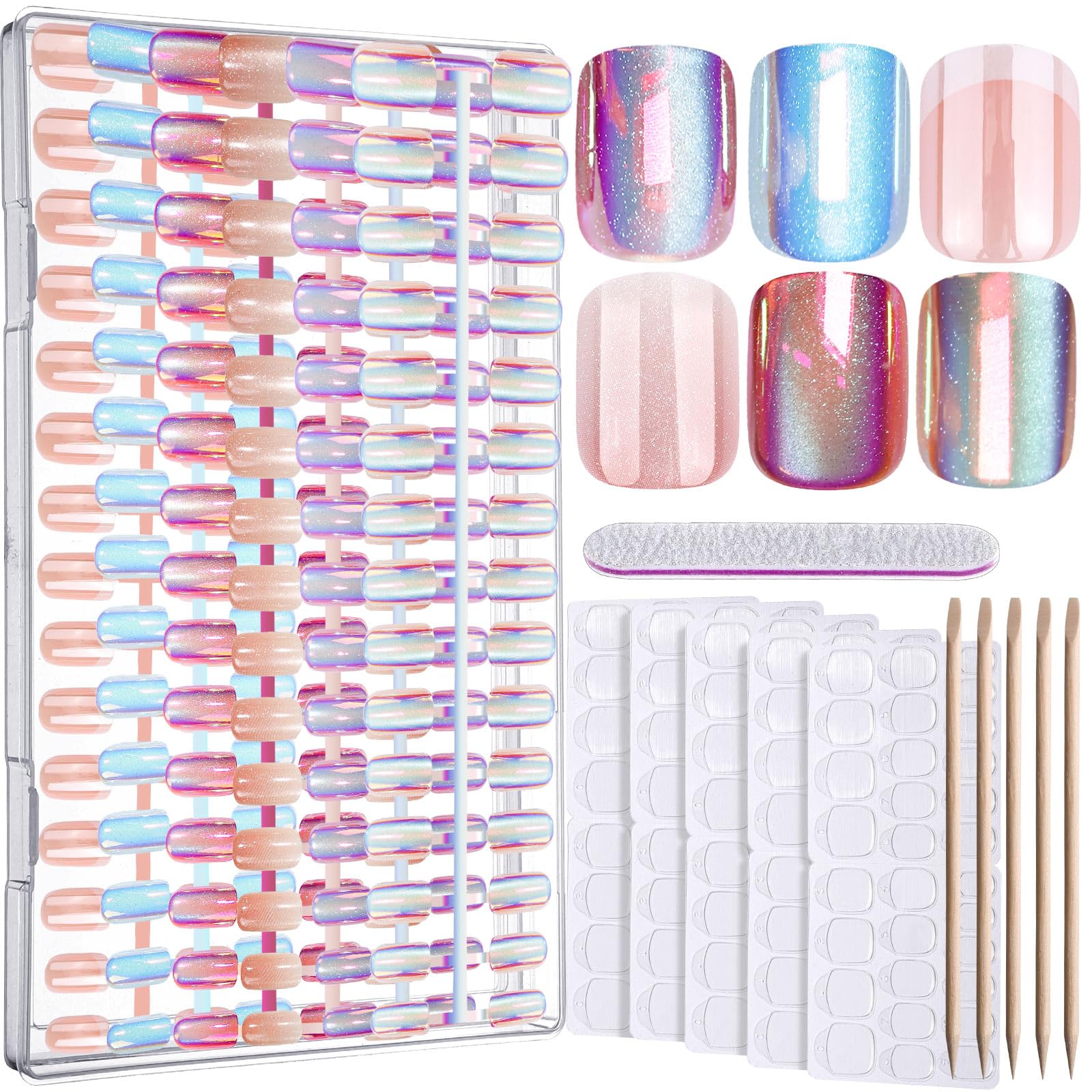 Fandamei front packaging showing full 180-piece kit and clip-on box, easy portability
