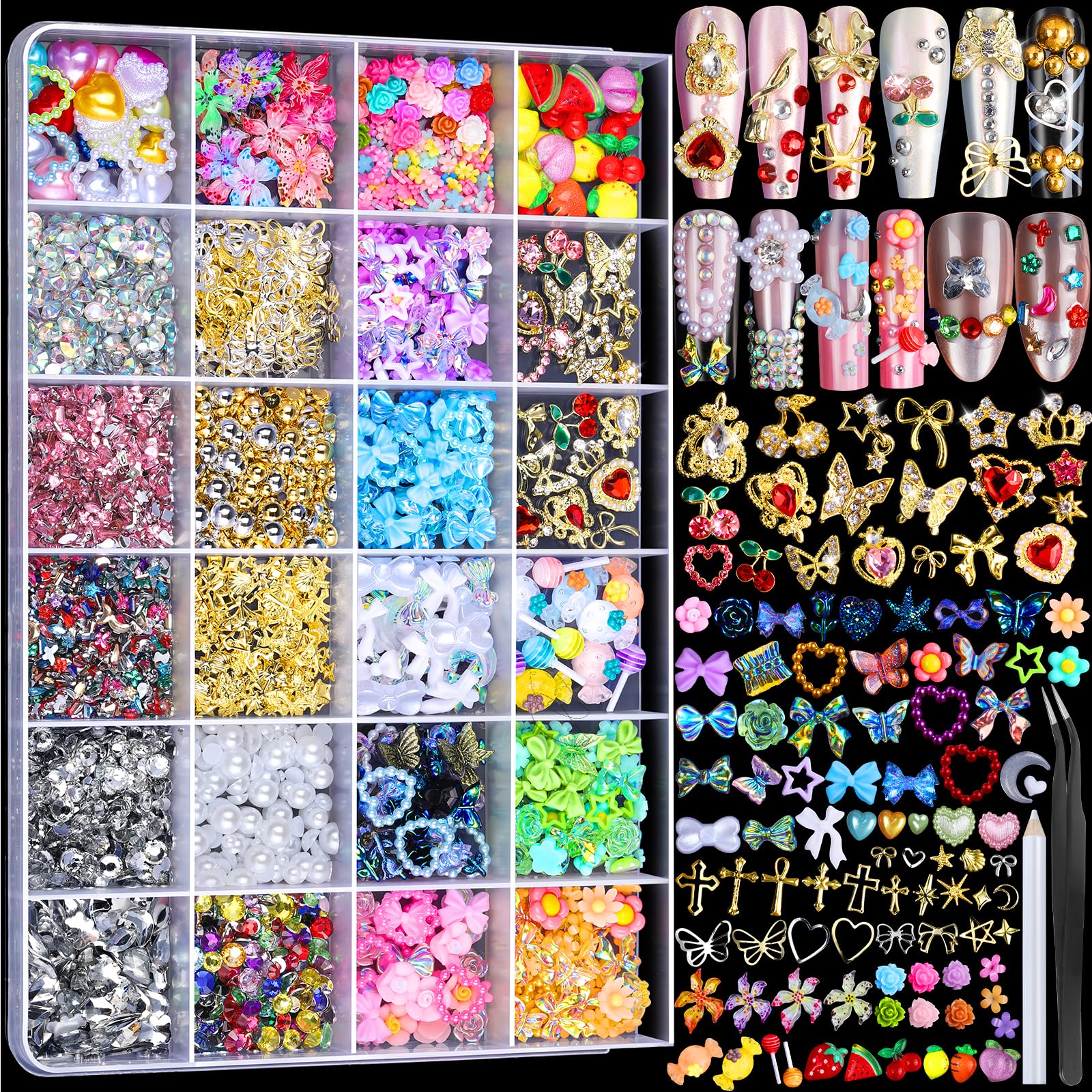 Fandamei gold alloy 3D charms close-up highlighting durable shine