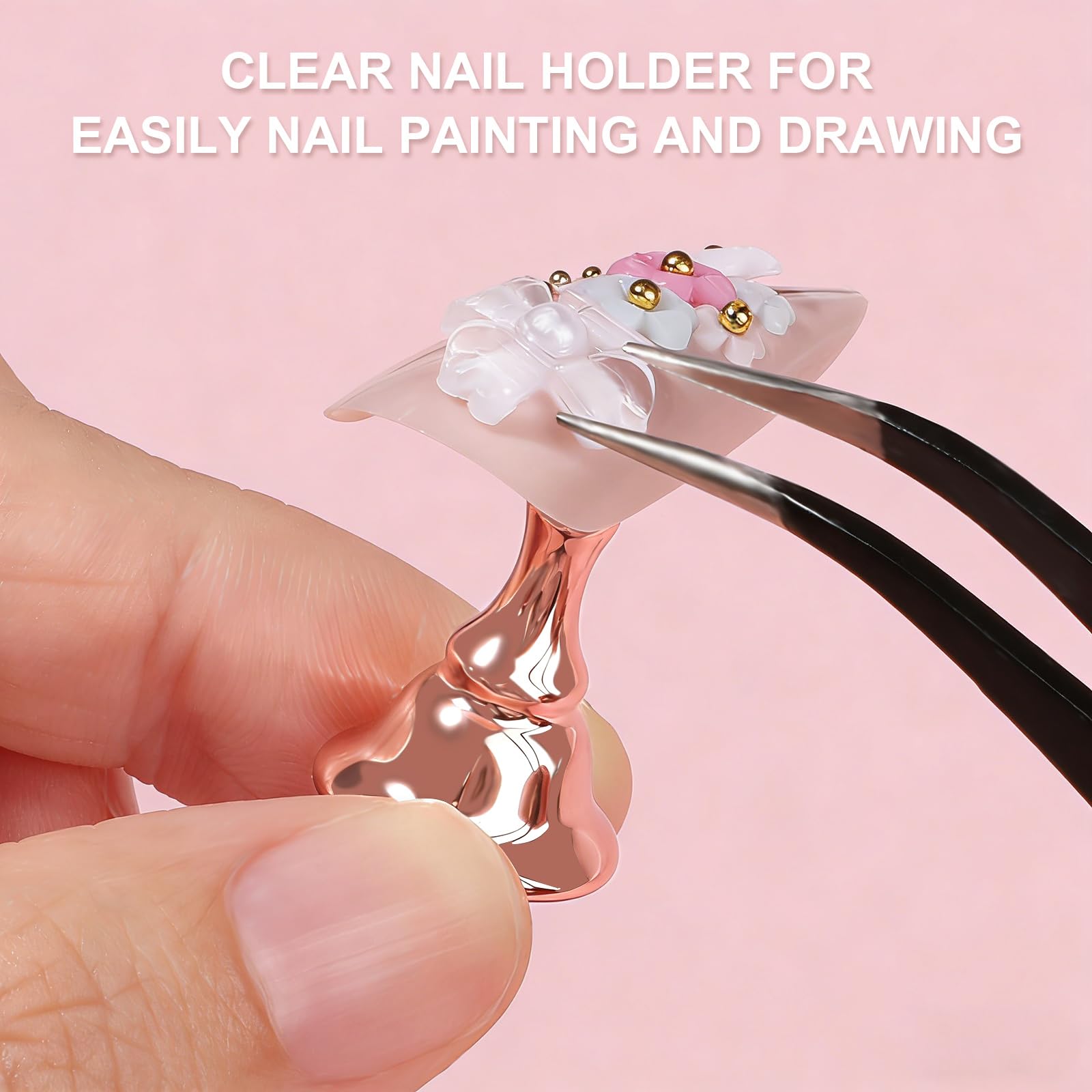 Fandamei heart-shaped display base providing decorative stability for photos