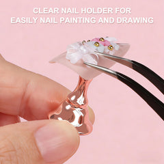 Fandamei heart-shaped display base providing decorative stability for photos