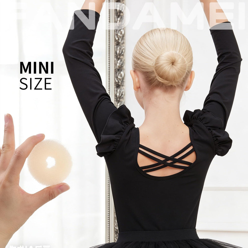 Fandamei invisible bun net texture close-up, breathable containment benefit