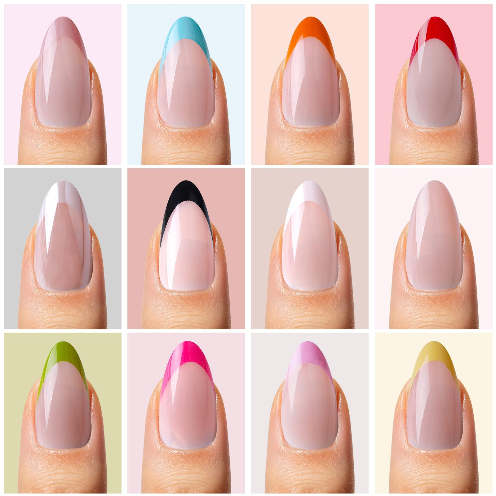 Fandamei nails styled on an evening outfit showing salon results at home