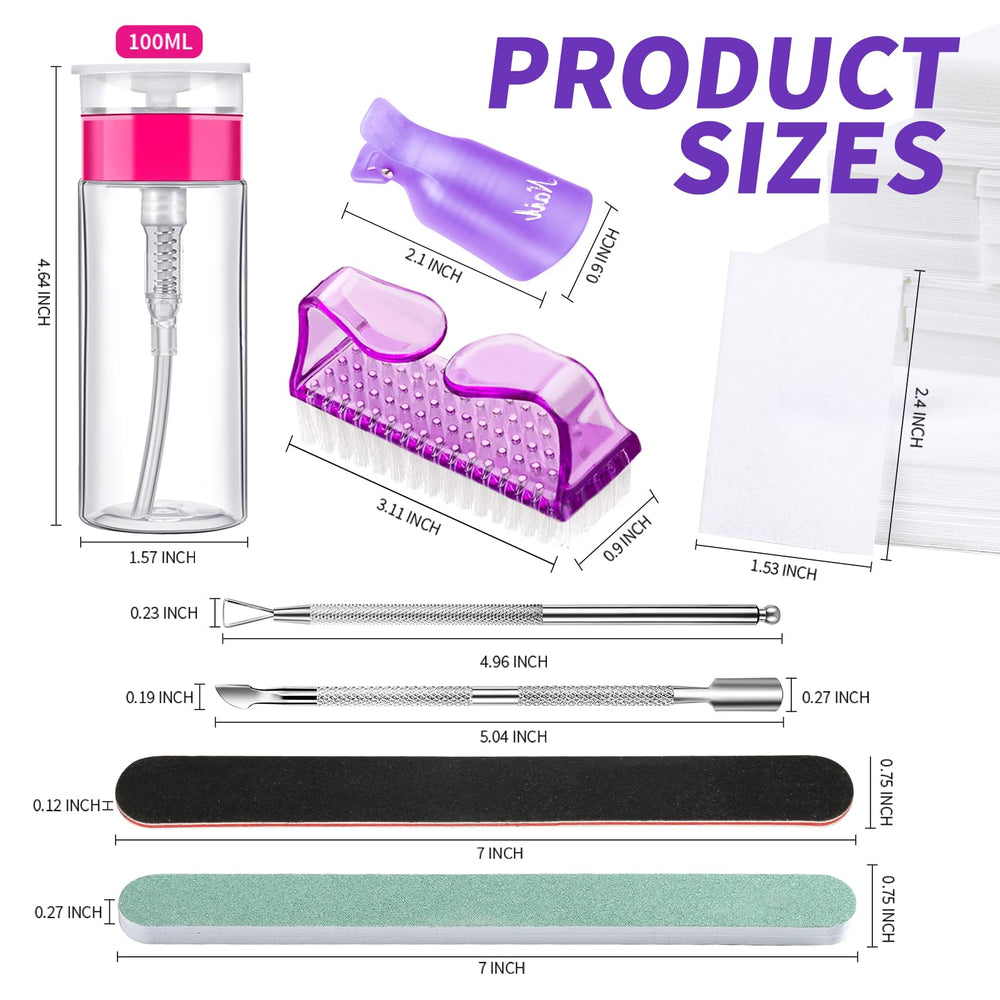 Fandamei kit in a home manicure setting showing ease of use and time-saving benefit