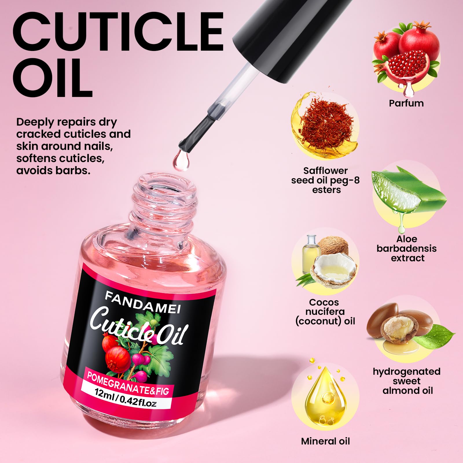FANDAMEI manicure setup in home scene showing convenience and salon results
