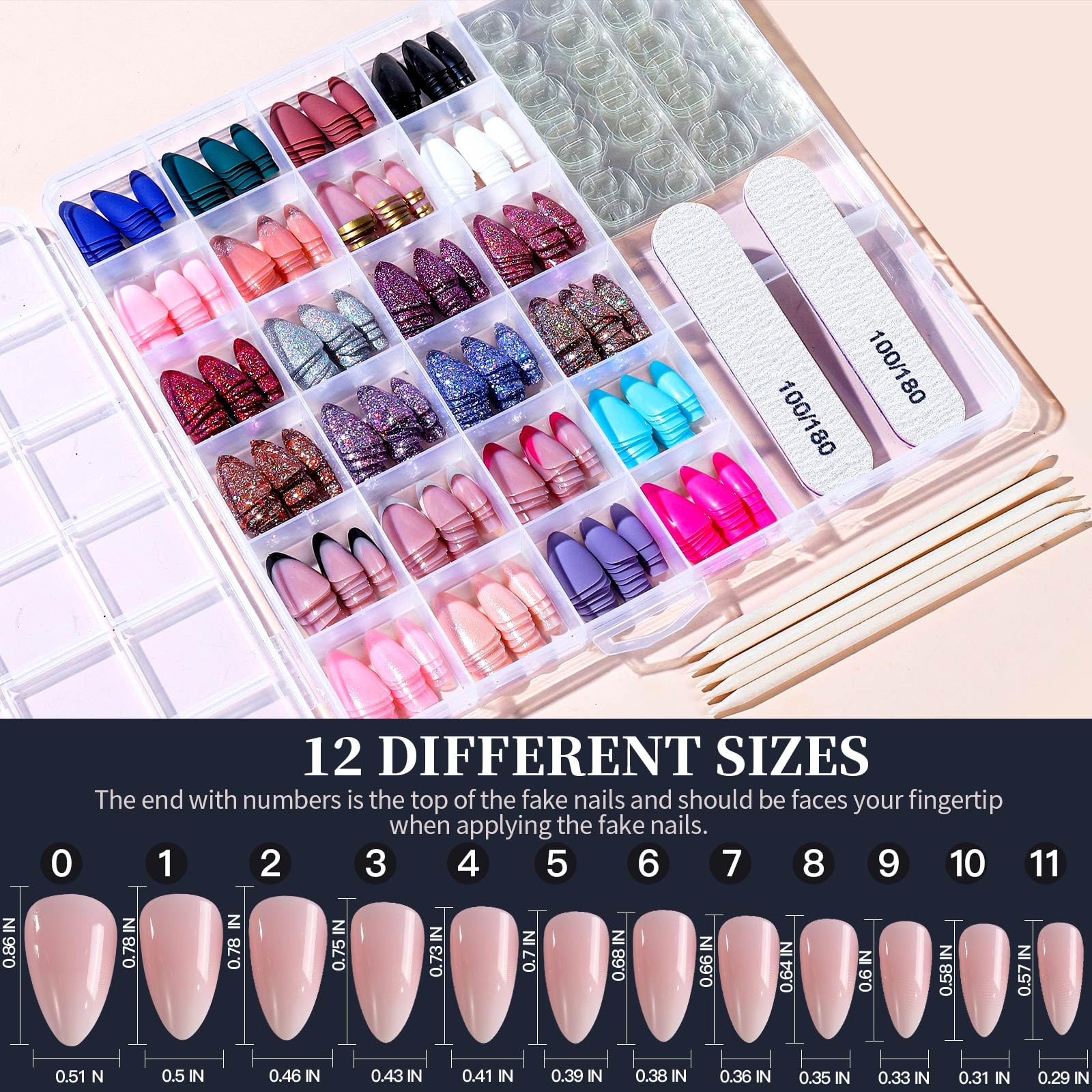 Fandamei lifestyle shot of party-ready manicure showcasing versatile color combinations