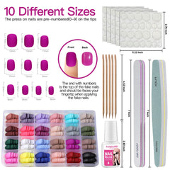Fandamei lifestyle image of hands wearing short matte nails for everyday comfort