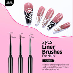 FANDAMEI magnetic nail stand holding press-on tips for easy painting
